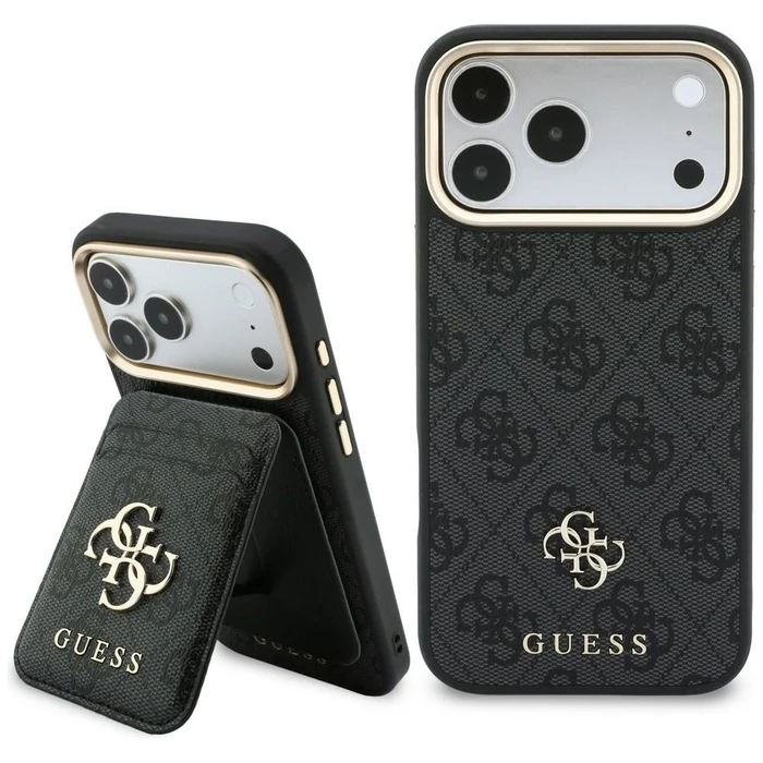 Guess 4G with a wallet MagSafe Apple iPhone 18 Pro / 17 Pro black