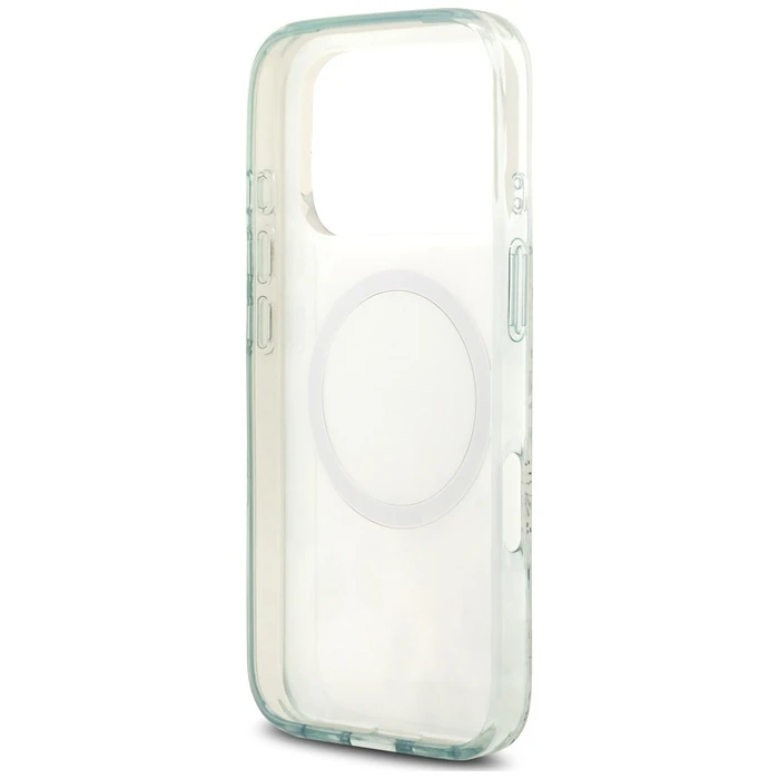 Guess IML Flower & Tonal Circle MagSafe Apple iPhone 18 Pro / 17 Pro green