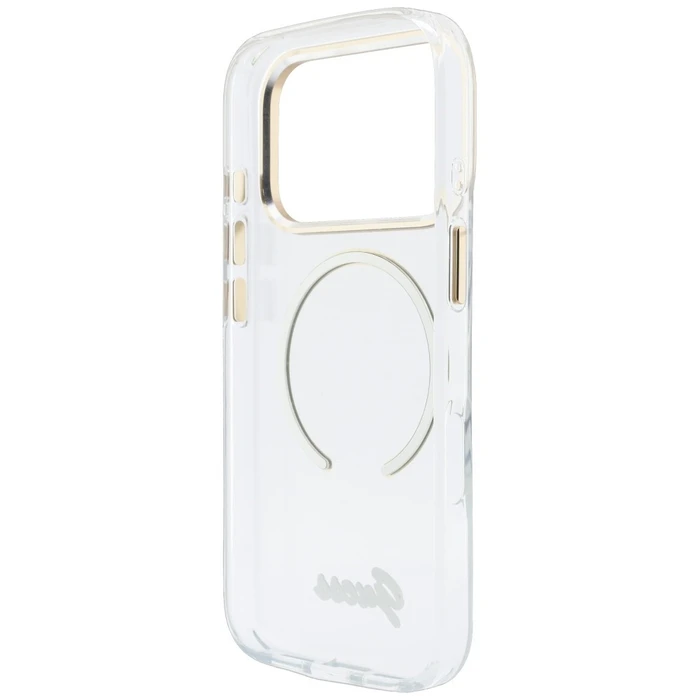 Guess IML Script Metal MagSafe Apple iPhone 18 Pro / 17 Pro clear
