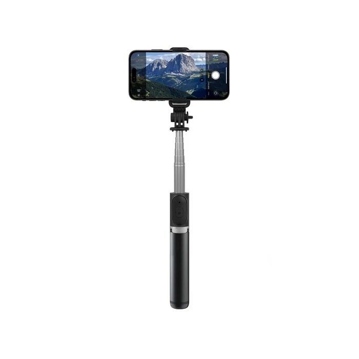 Selfie Stick Crong Compact Bluetooth tripod Black