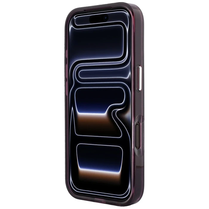 Karl Lagerfeld IML Ikonik Sketch Print MagSafe Apple iPhone 18 Pro / 17 Pro burgundy