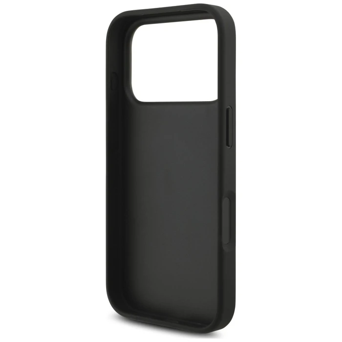 Karl Lagerfeld Saffiano Mono Patch Choupette Apple iPhone 18 Pro / 17 Pro black