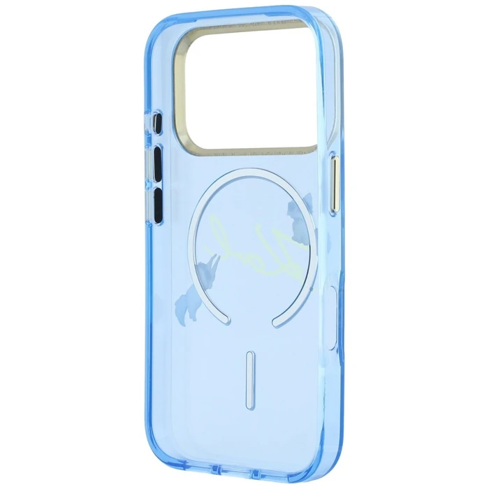 Karl Lagerfeld Script Logo MagSafe Apple iPhone 18 Pro / 17 Pro light blue