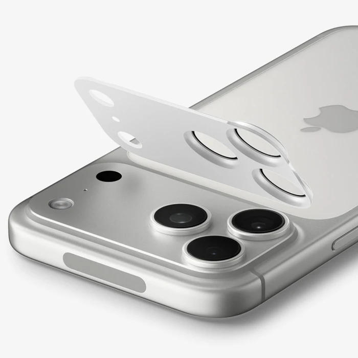 Spigen Optik Pro XL Glas.tr Ez Fit Camera Protector Apple iPhone 18 Pro Max Silver