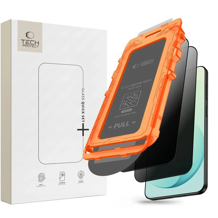 Tech-Protect Quick Set Spy+ Samsung Galaxy S26 FE Privacy [2 PACK]