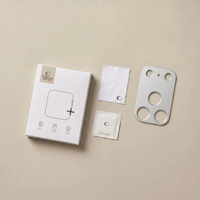 Tech-Protect Camalloy Fit+ Apple iPhone 18 Pro Max Silver