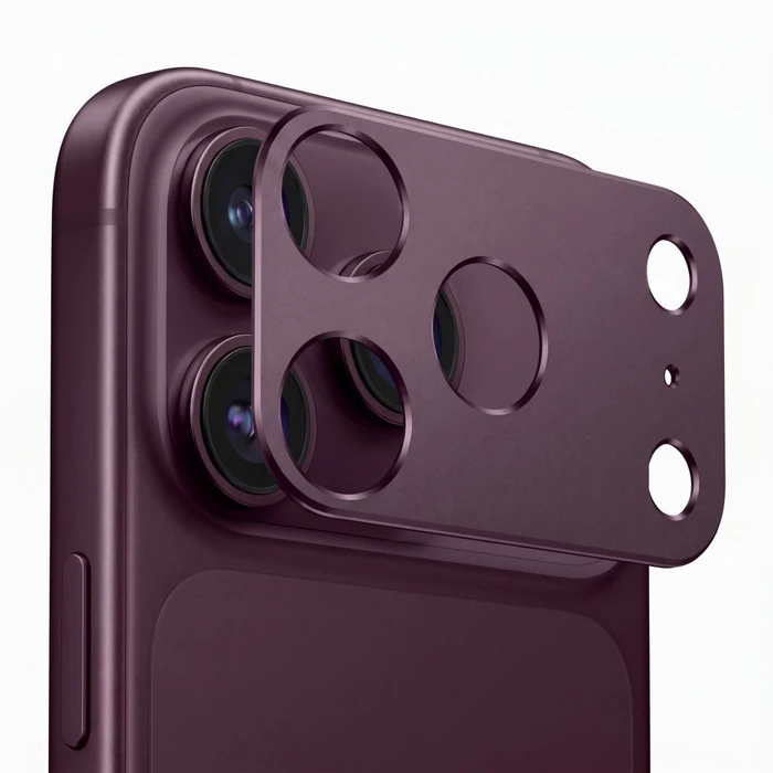 Tech-Protect Camalloy Fit+ Apple iPhone 18 Pro Burgundy