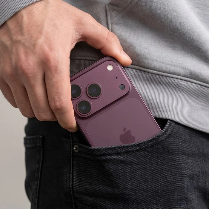 Tech-Protect Camalloy Fit+ Apple iPhone 18 Pro Burgundy