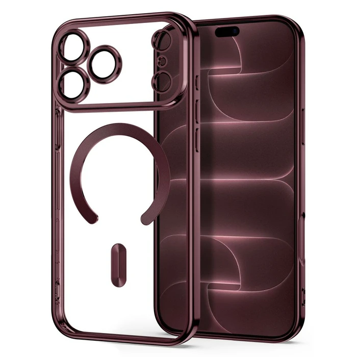 Tech-Protect Magflex MagSafe Apple iPhone 17 Pro / 18 Pro Shiny Burgundy