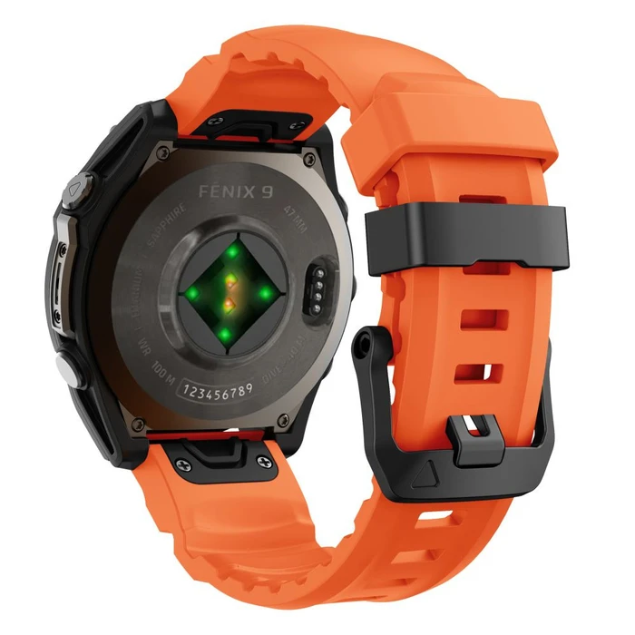 Tech-Protect Motion for Garmin Fenix 5x / 5x Plus / 6x / 6x Pro / 7x / 8 / 8 Pro / 9 / 9 Pro 51 mm Signal Orange