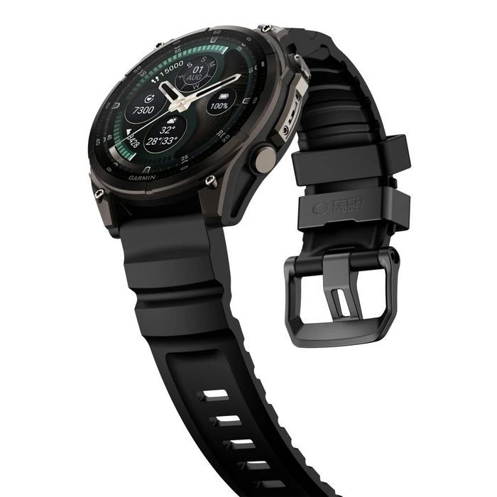 Tech-Protect Motion for Garmin Fenix 5x / 5x Plus / 6x / 6x Pro / 7x / 8 / 8 Pro / 9 / 9 Pro 47 mm Black