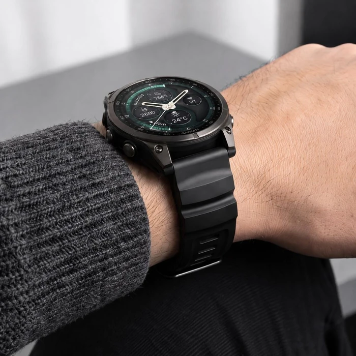 Tech-Protect Motion for Garmin Fenix 5x / 5x Plus / 6x / 6x Pro / 7x / 8 / 8 Pro / 9 / 9 Pro 47 mm Black
