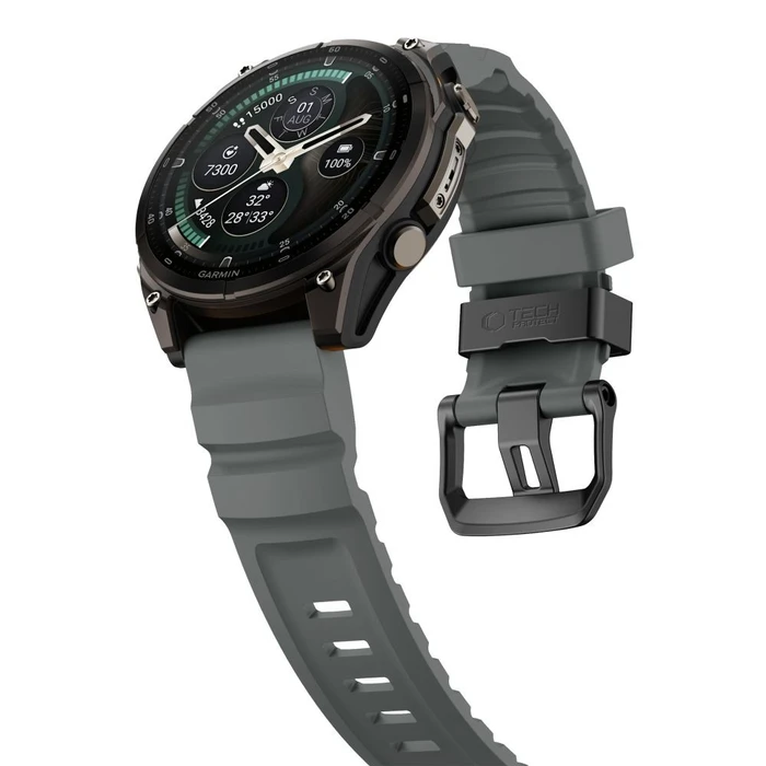 Tech-Protect Motion for Garmin Fenix 5x / 5x Plus / 6x / 6x Pro / 7x / 8 / 8 Pro / 9 / 9 Pro 47 mm Storm Grey