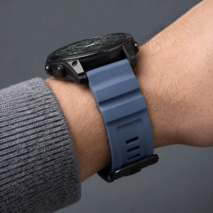 Tech-Protect Motion for Garmin Fenix 5x / 5x Plus / 6x / 6x Pro / 7x / 8 / 8 Pro / 9 / 9 Pro 47 mm Nautical Blue