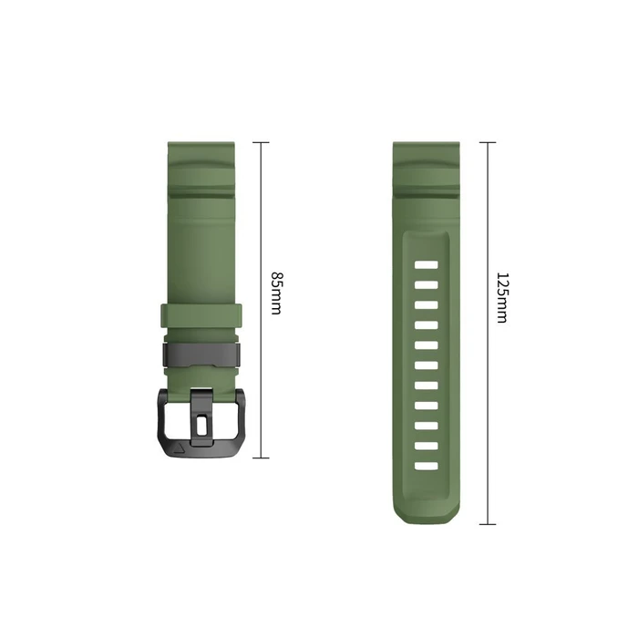 Tech-Protect Motion for Garmin Fenix 5x / 5x Plus / 6x / 6x Pro / 7x / 8 / 8 Pro / 9 / 9 Pro 51 mm Military Green