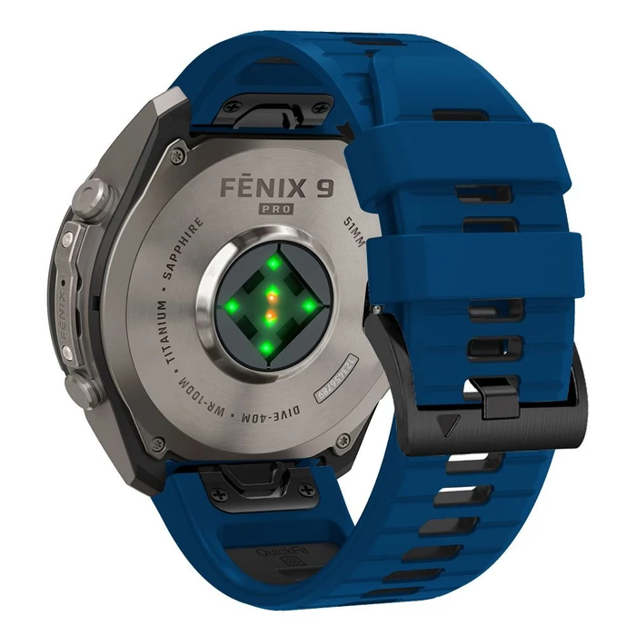 Tech-Protect Iconband Pro for Garmin Fenix 5x / 5x Plus / 6x / 6x Pro / 7x / 8 / 8 Pro / 9 / 9 Pro 51 mm Navy/black
