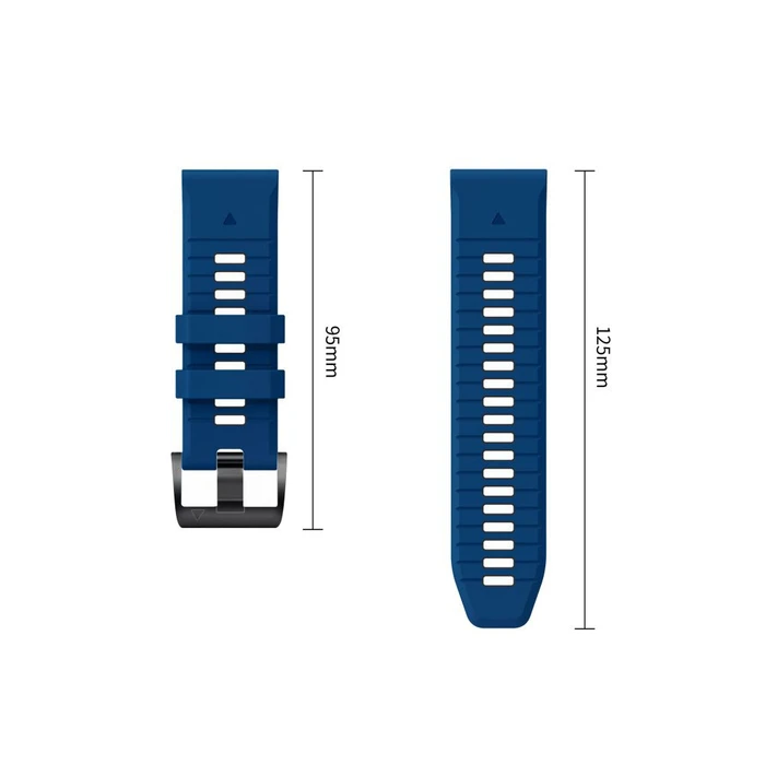 Tech-Protect Iconband Pro for Garmin Fenix 5x / 5x Plus / 6x / 6x Pro / 7x / 8 / 8 Pro / 9 / 9 Pro 51 mm Navy/black