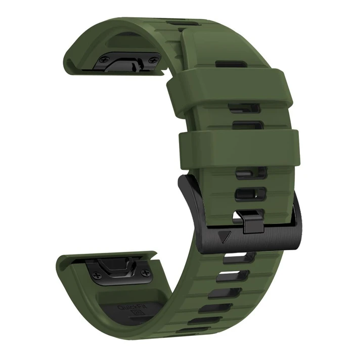 Tech-Protect Iconband Pro for Garmin Fenix 5x / 5x Plus / 6x / 6x Pro / 7x / 8 / 8 Pro / 9 / 9 Pro 51 mm Green/black