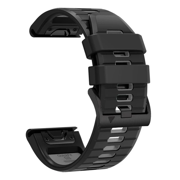 Tech-Protect Iconband Pro for Garmin Fenix 5x / 5x Plus / 6x / 6x Pro / 7x / 8 / 8 Pro / 9 / 9 Pro 47 mm Black/grey