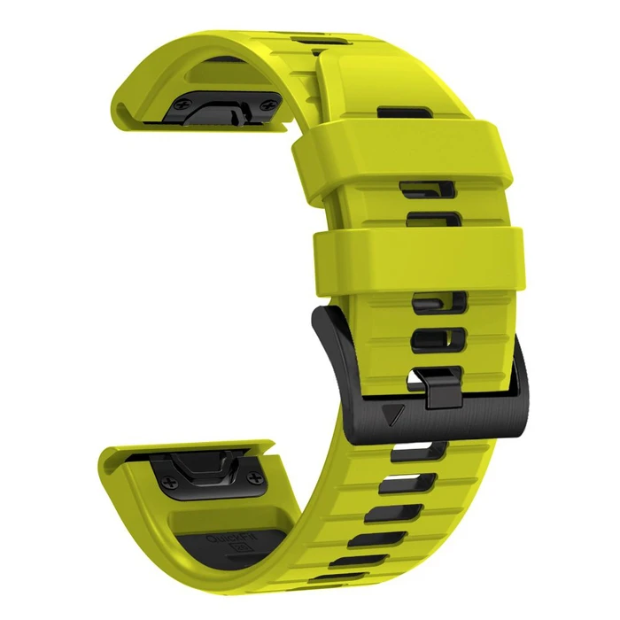Tech-Protect Iconband Pro for Garmin Fenix 5x / 5x Plus / 6x / 6x Pro / 7x / 8 / 8 Pro / 9 / 9 Pro 47 mm Lime/black
