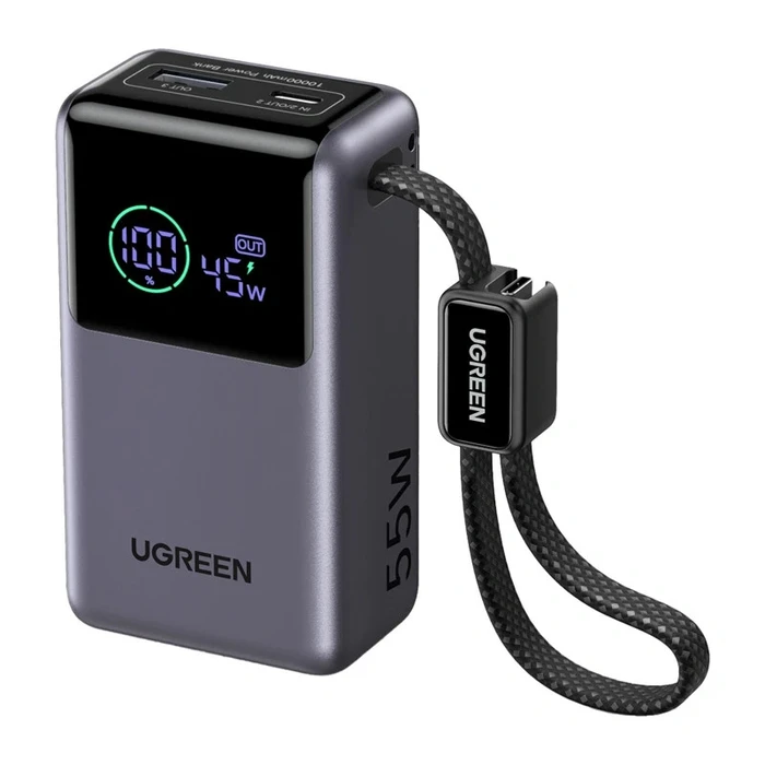 UGREEN PB727 Power Bank 10000mAh 55W USB-A, USB-C