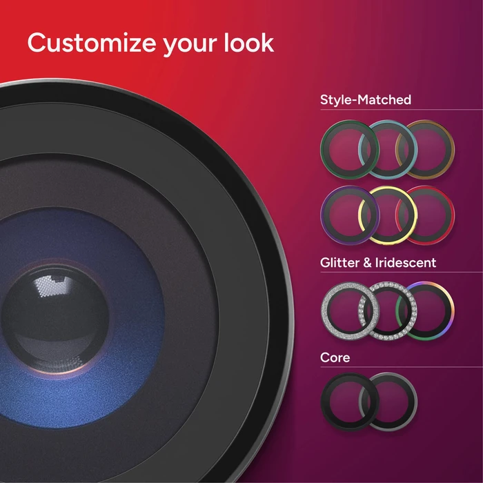 ZAGG Invisibleshield Camera Rings Apple iPhone 18 Pro / 18 Pro Max (black)
