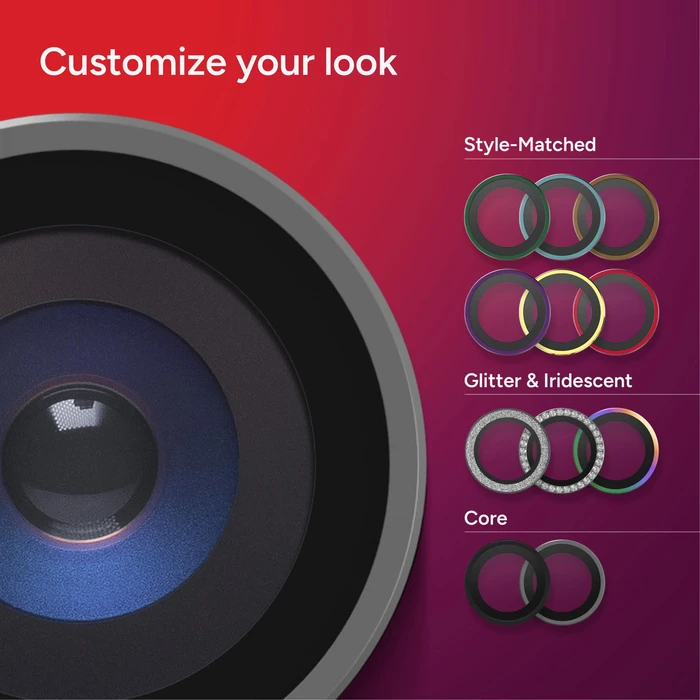 ZAGG Invisibleshield Camera Rings Apple iPhone 18 Pro / 18 Pro Max (silver)