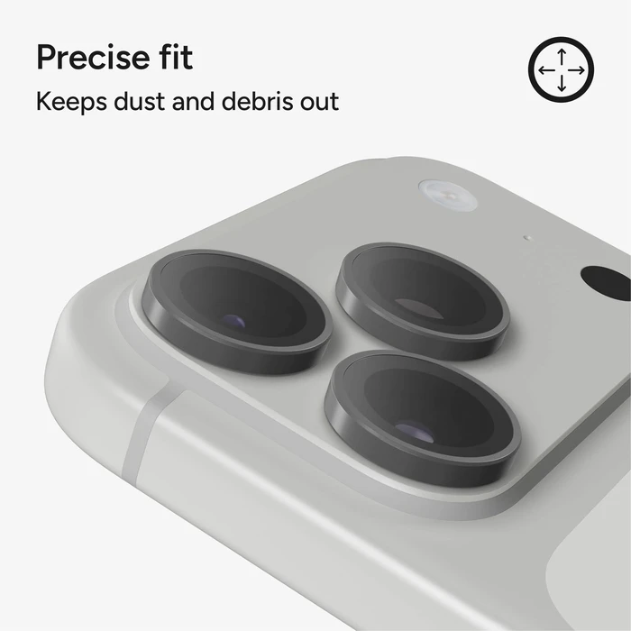 ZAGG Invisibleshield Camera Rings Apple iPhone 18 Pro / 18 Pro Max (silver)