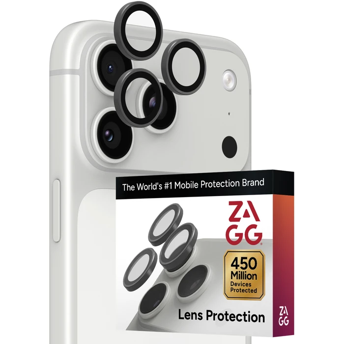 ZAGG Invisibleshield Camera Rings Apple iPhone 18 Pro / 18 Pro Max (silver)