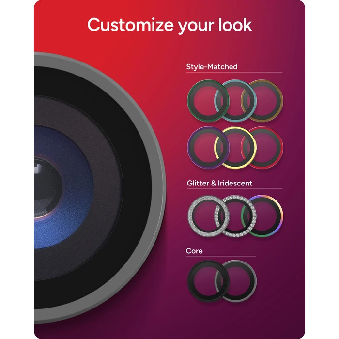 ZAGG Invisibleshield Camera Rings Apple iPhone 18 Pro / 18 Pro Max (silver)