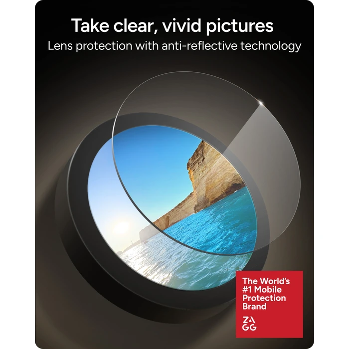 ZAGG Invisibleshield Camera Rings Apple iPhone 18 Pro / 18 Pro Max (silver)