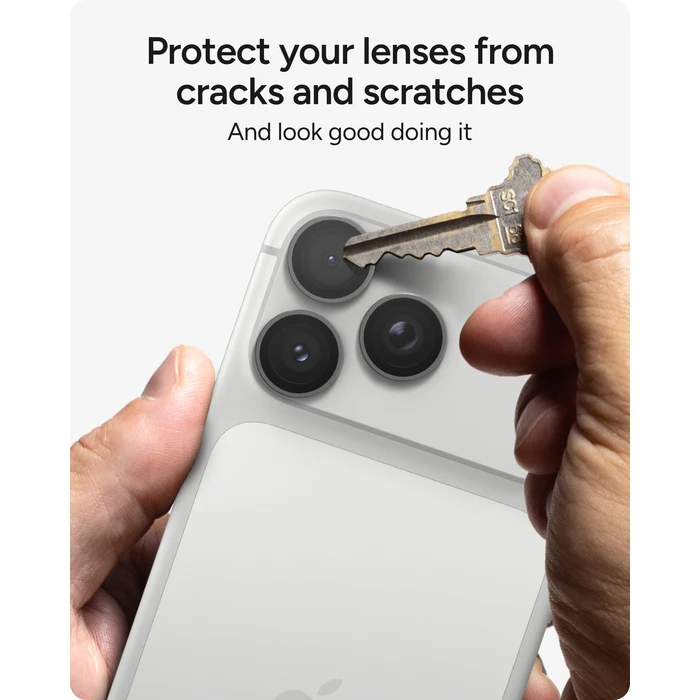 ZAGG Invisibleshield Camera Rings Apple iPhone 18 Pro / 18 Pro Max (silver)