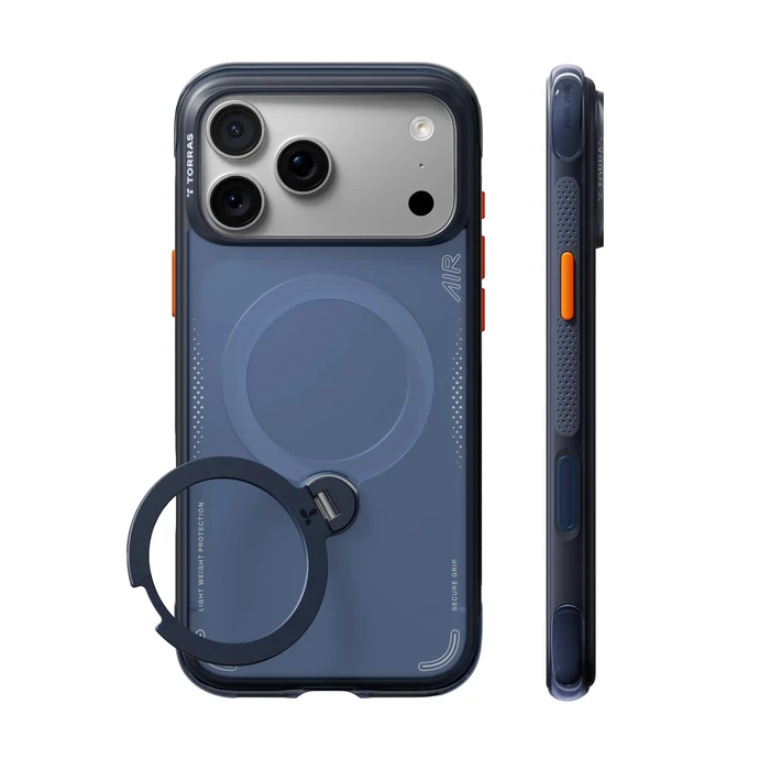TORRAS Ostand Q3 Air Apple iPhone 18 Pro / 17 Pro MagSafe (deep blue)