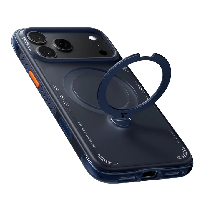 TORRAS Ostand Q3 Air Apple iPhone 18 Pro / 17 Pro MagSafe (deep blue)