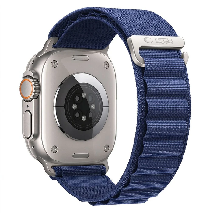 Tech-Protect Nylon Pro Apple Watch 8 / 9 / 10 / 11 / 12 / SE / Ultra 44/45/46/49 mm Navy Blue
