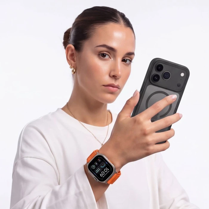 Tech-Protect Nylon Pro Apple Watch 8 / 9 / 10 / 11 / 12 / SE / Ultra 44/45/46/49 mm Orange