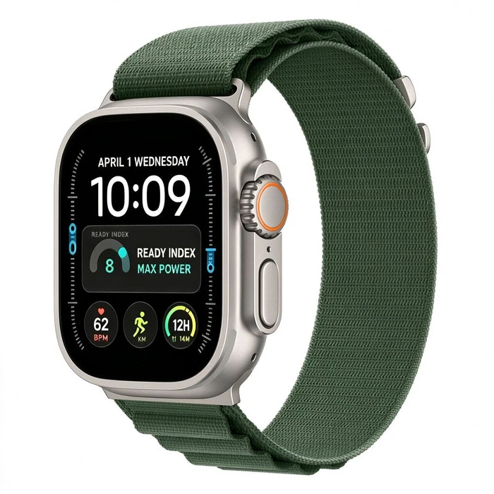 Tech-Protect Nylon Pro Apple Watch 8 / 9 / 10 / 11 / 12 / SE / Ultra 44/45/46/49 mm Military Green