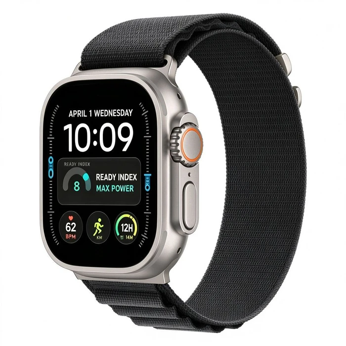 Tech-Protect Nylon Pro Apple Watch 8 / 9 / 10 / 11 / 12 / SE / Ultra 44/45/46/49 mm Black