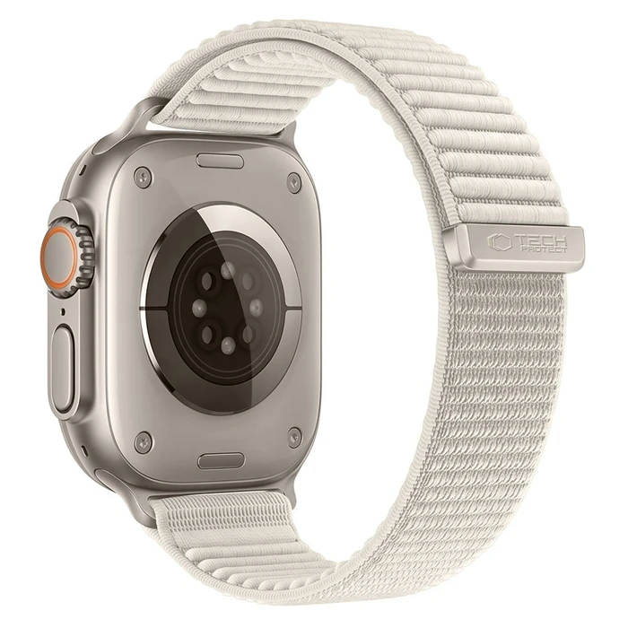 Tech-Protect Nylonloop Apple Watch 8 / 9 / 10 / 11 / 12 / SE 40/41/42 mm Starlight