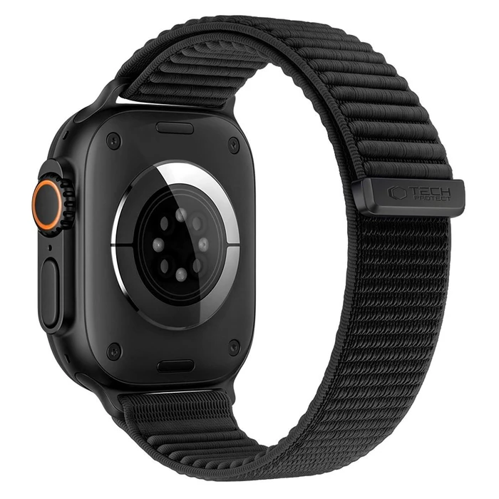 Tech-Protect Nylonloop Apple Watch 8 / 9 / 10 / 11 / 12 / SE 40/41/42 mm Black