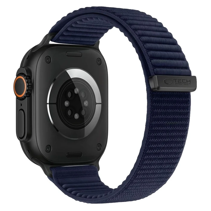 Tech-Protect Nylonloop Apple Watch 8 / 9 / 10 / 11 / 12 / SE / Ultra 44/45/46/49 mm Navy Blue