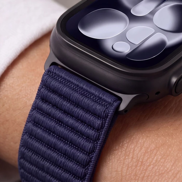 Tech-Protect Nylonloop Apple Watch 8 / 9 / 10 / 11 / 12 / SE / Ultra 44/45/46/49 mm Navy Blue