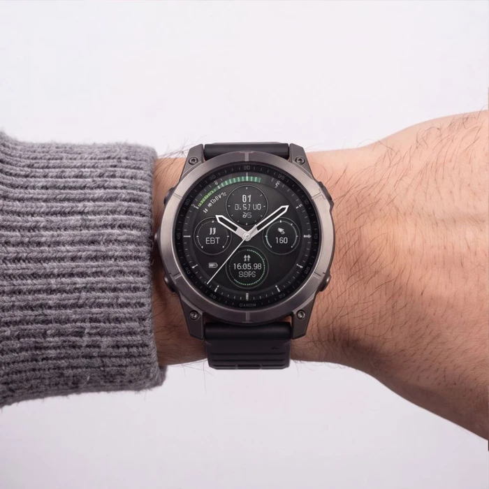 Tech-Protect Silicone Garmin Fenix 5 / 6 / 6 Pro / 7 / 8 / 8 Pro / E / 9 / 9 Pro 47 mm Obsidian Black