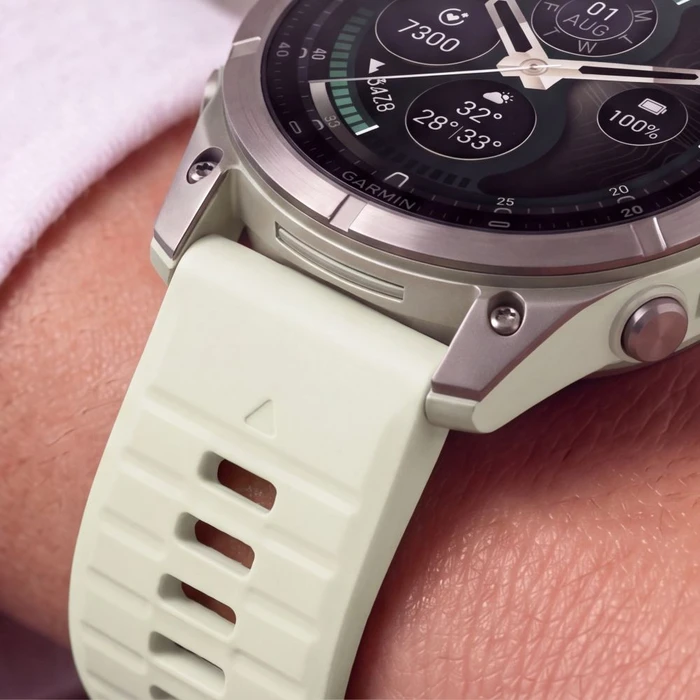 Tech-Protect Silicone Garmin Fenix 5 / 6 / 6 Pro / 7 / 8 / 8 Pro / E / 9 / 9 Pro 47 mm Stone Grey