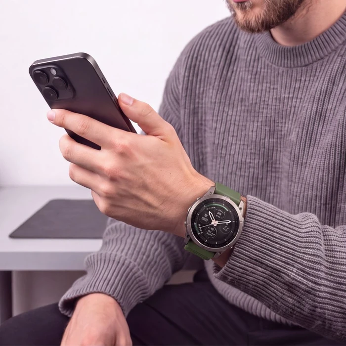 Tech-Protect Silicone Garmin Fenix 5 / 6 / 6 Pro / 7 / 8 / 8 Pro / E / 9 / 9 Pro 47 mm Military Green