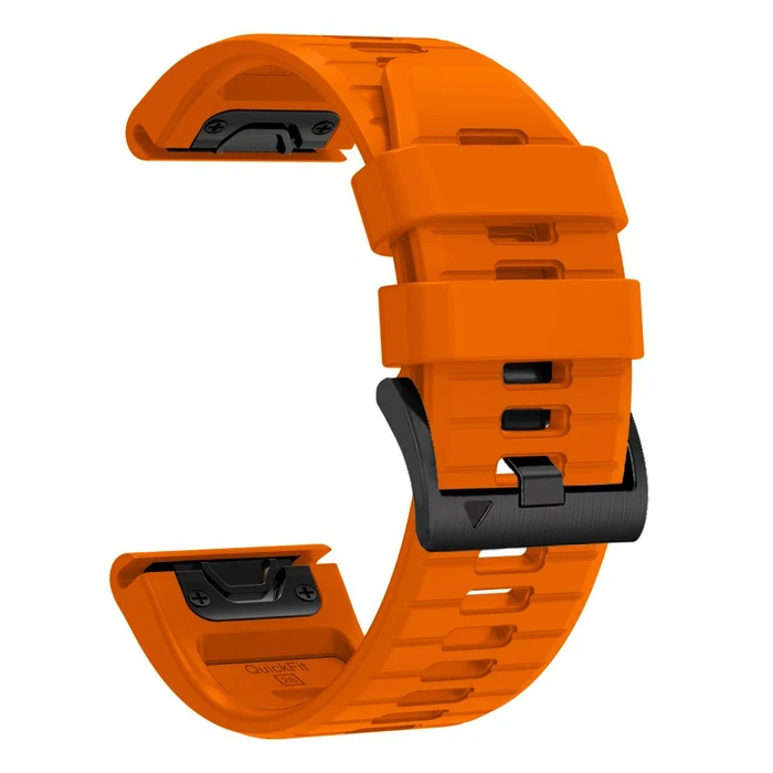 Tech-Protect Silicone Garmin Fenix 5 / 6 / 6 Pro / 7 / 8 / 8 Pro / E / 9 / 9 Pro 51 mm Signal Orange