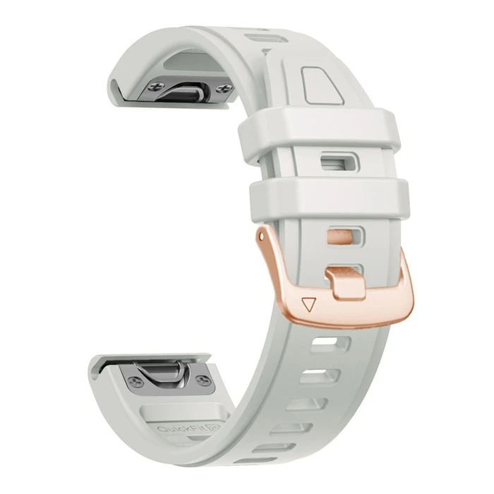 Tech-Protect Silicone Garmin Fenix 5s / 5s Plus / 6s / 6s Pro / 7s / 8 / 9 / 9 Pro 43 mm Fog Grey