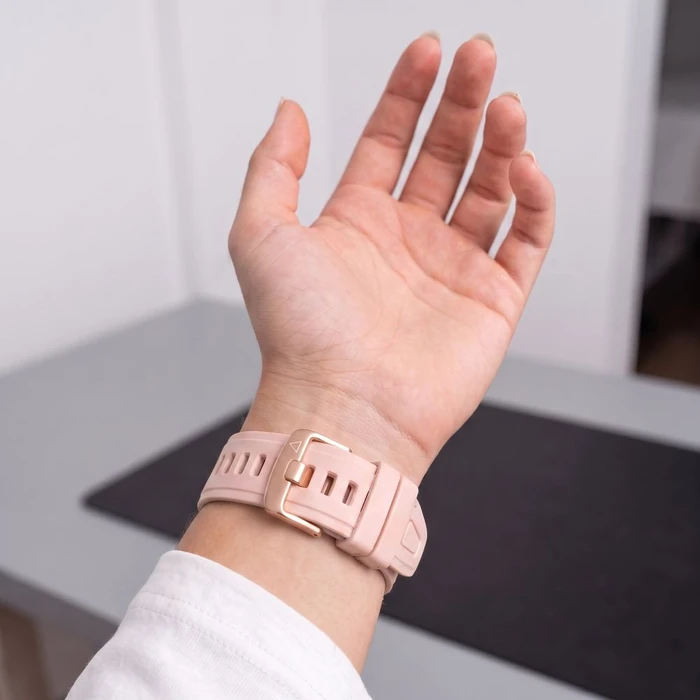 Tech-Protect Silicone Garmin Fenix 5s / 5s Plus / 6s / 6s Pro / 7s / 8 / 9 / 9 Pro 43 mm Powder Pink