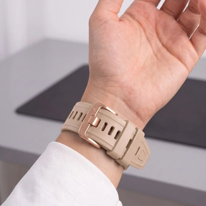 Tech-Protect Silicone Garmin Fenix 5s / 5s Plus / 6s / 6s Pro / 7s / 8 / 9 / 9 Pro 43 mm Walnut