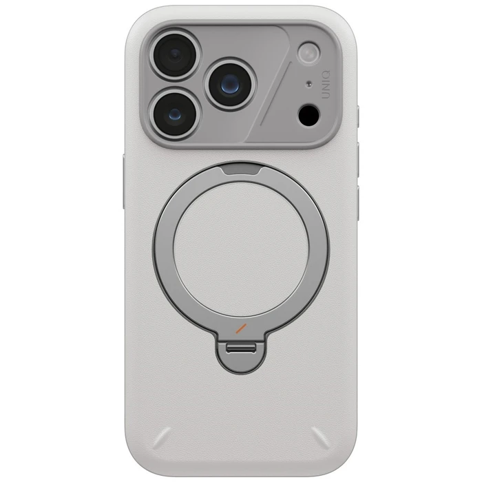 UNIQ Elix Apple iPhone 18 Pro / 17 Pro 360 Rotating Kickstand light grey